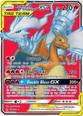 Reshiram & Charizard Tag Team GX - 194/214 - Full Art Ultra Rare